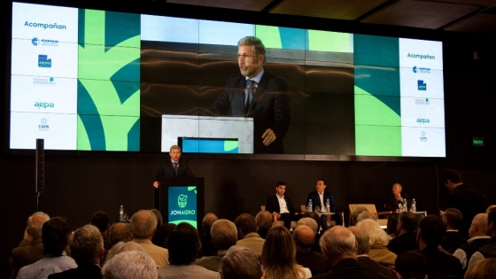 Frigerio en Jonagro: “Hay que pensar una Argentina de largo plazo y aliviar al campo”