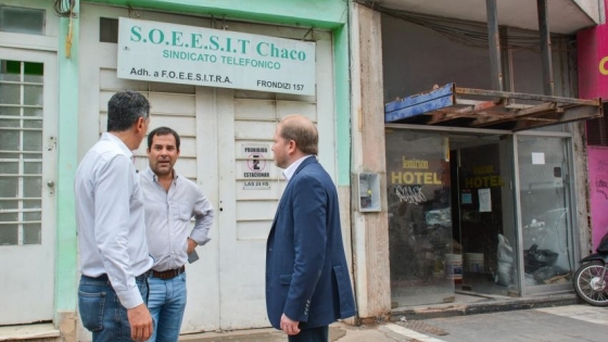 El Gobierno acompañará el proyecto de recuperación de un histórico Hotel de Resistencia