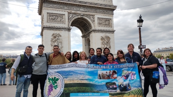 Estudiantes tucumanos continúan su formación en vitivinicultura en Francia