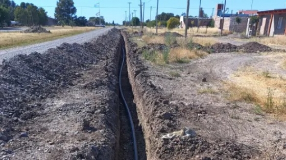 Guardia Mitre: obra de extensión de cañería beneficiará a nuevas manzanas