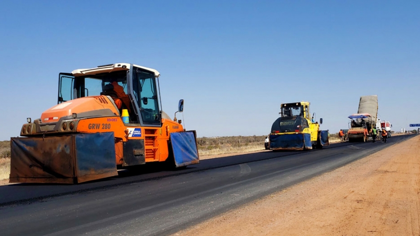 San Luis: finalizó la repavimentación de la RN20