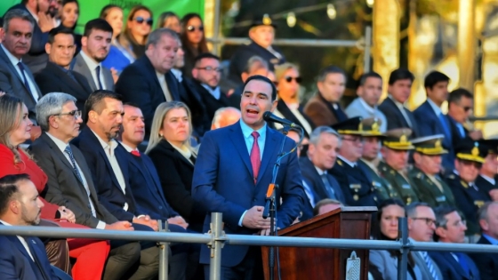 En Ituzaingó, Valdés ratificó su compromiso para concretar las regalías adeudadas por Nación