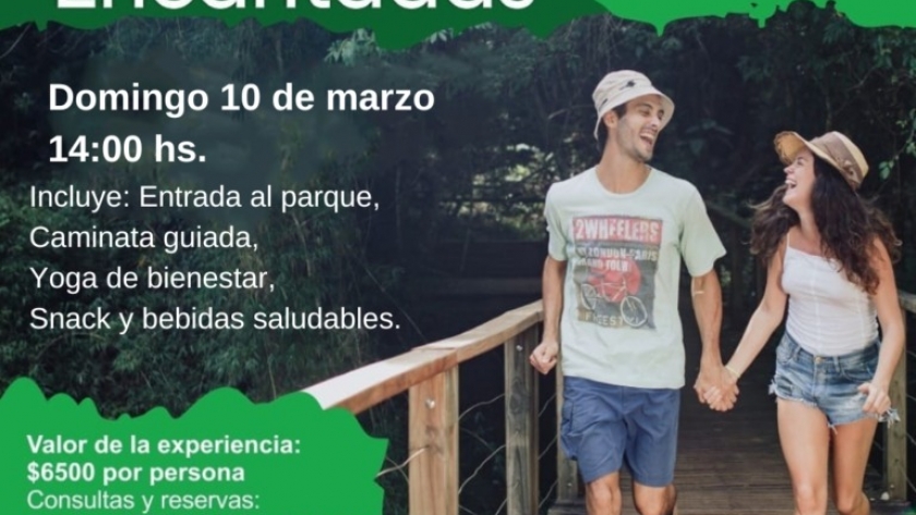 Turismo: Caminatas y yoga, en el Salto Encantado