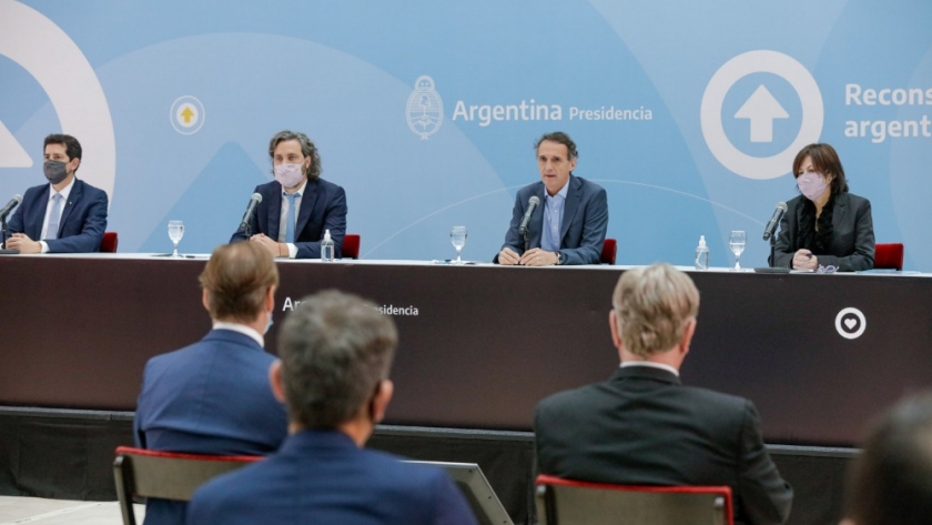 Cafiero, De Pedro y Katopodis lanzaron el Programa Federal de Preinversión