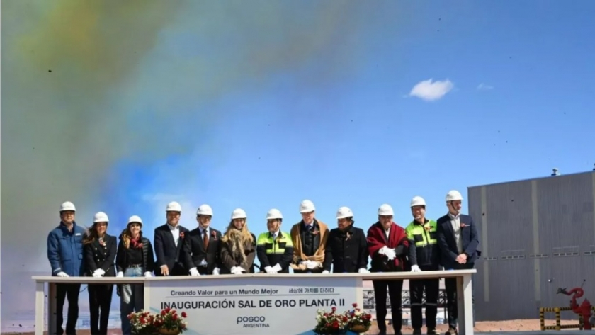 Inversión clave en el litio: POSCO inauguró su nueva planta en la Puna con presencia de funcionarios nacionales y provinciales