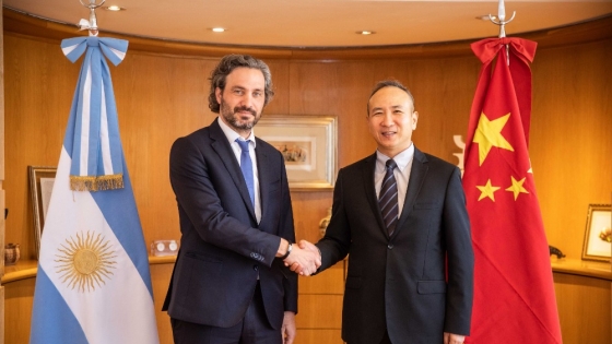 Cafiero recibió al nuevo embajador de China y confirmó que el presidente Alberto Fernández participará en Beijing del Foro de la Franja y la Ruta