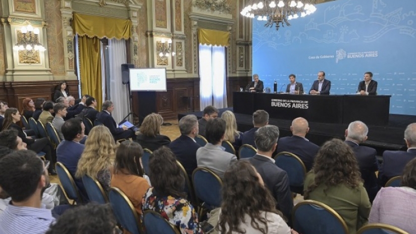 Kicillof anunció inversiones de una empresa china por US$1.250 millones en el puerto de Bahía Blanca