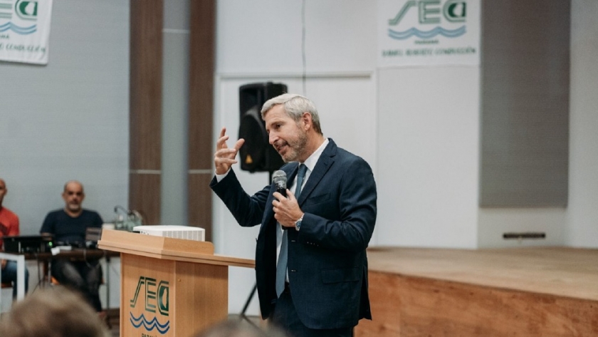 Frigerio: “Vamos a defender la caja de jubilaciones y el 82 por ciento móvil”