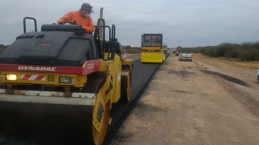 Catamarca: se reinició la repavimentación de RN60