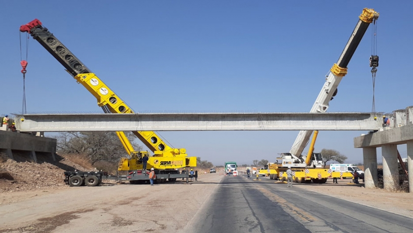 Avanzan a buen ritmo las obras sobre la Ruta Nacional Nº 34