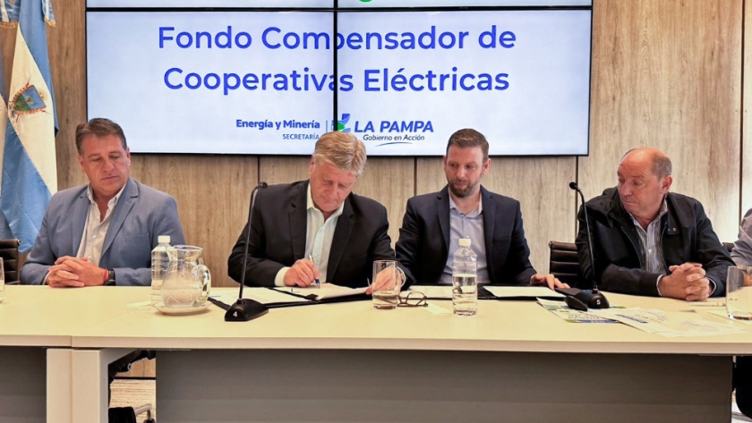 Ziliotto puso en marcha el Fondo Compensador de Cooperativas Eléctricas