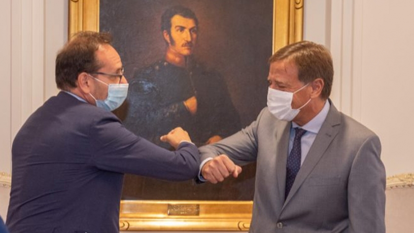 El Gobernador recibió al embajador de Italia