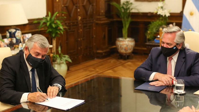El Presidente firmó el Consenso Fiscal 2020 con el gobernador de Jujuy