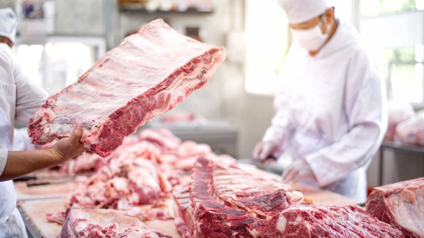 Brasil exportó 32% de su producción de carne en 2020