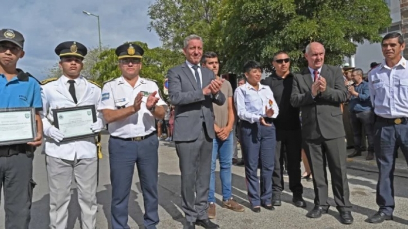 Arcioni destacó la fuerte inversión en seguridad, y resaltó que “esto marca la Policía que queremos y nos merecemos los chubutenses”