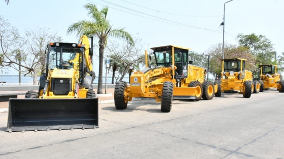 Paso de los Libres amplía su capacidad de obra con nueva maquinaria municipal