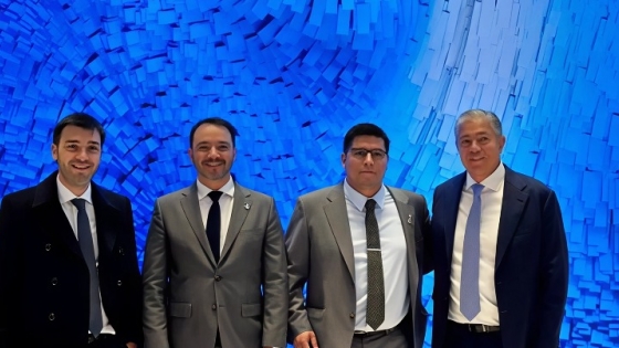 El gobernador Juan Pablo Valdés participó del Foro Económico de J.P. Morgan en Nueva York