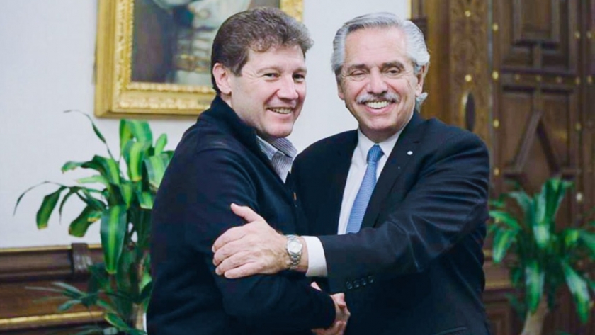 El Gobernador Melella fue recibido por el Presidente Fernández luego de haber obtenido la reelección