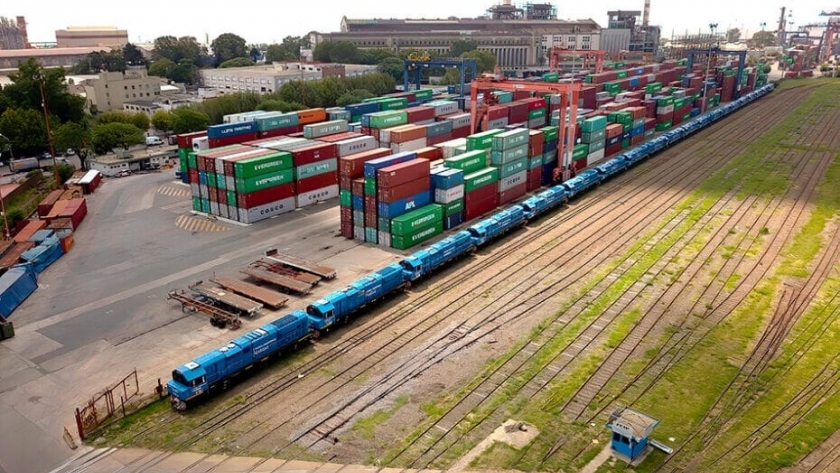 Se duplicó la cantidad de vagones operados en Puerto Buenos Aires