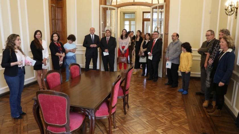 Perotti mantuvo un encuentro de trabajo con investigadores del Instituto de Estudios Avanzados del Litoral