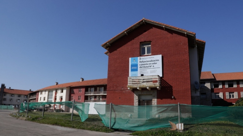 Está en marcha la obra del Hotel N° 4 en la Unidad Turística Chapadmalal