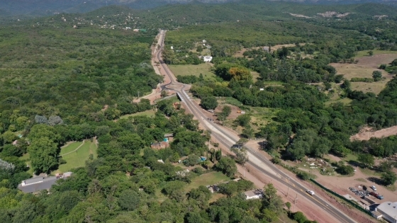 Unquillo: quedó habilitada la pavimentación de la ruta provincial S-441