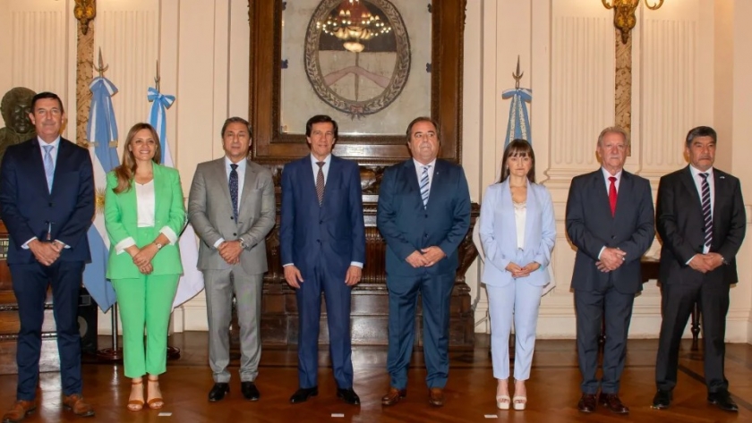 Sadir recibió a vicegobernadores del Norte Grande