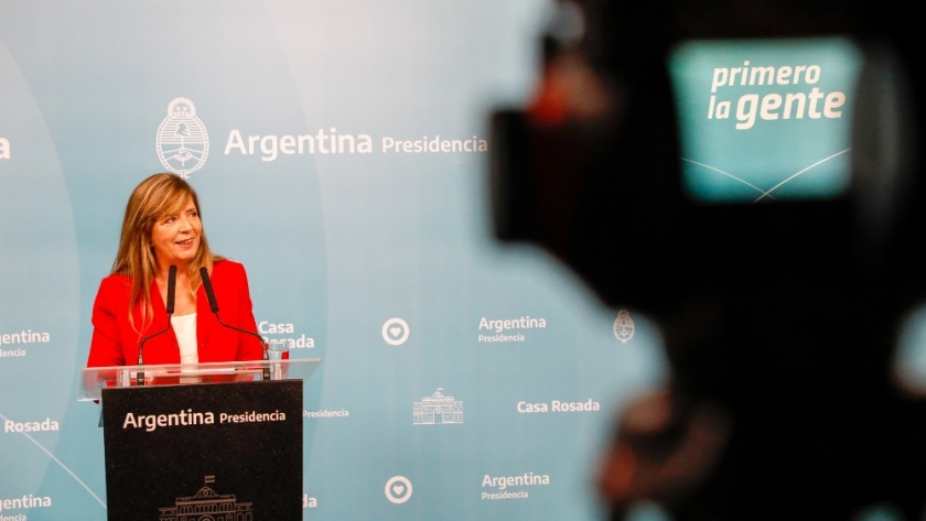 Gabriela Cerruti remarca la importancia del proyecto de ley de Renta Inesperada