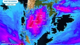 Santa Rosa llega puntual con lluvia, tormentas y fuertes ráfagas de viento