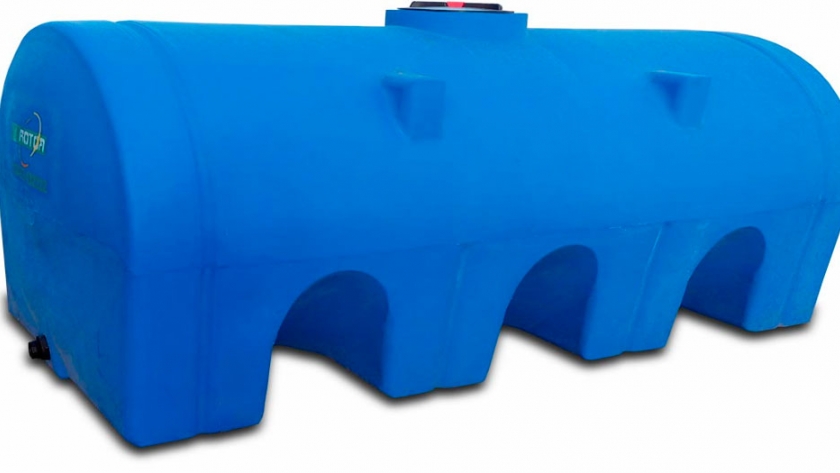 Tanque Horizontal plástico de 6.000 Lts