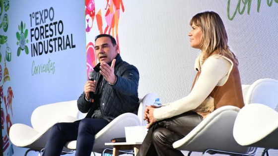 Valdés impulsa la forestoindustria como motor clave para el crecimiento de Corrientes y el Litoral