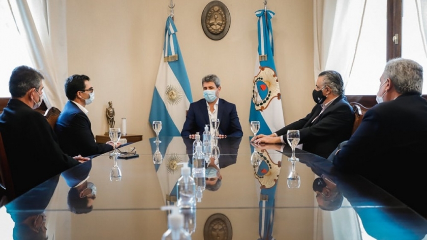 Autoridades de Fecovita e Iberte se reunieron con Sergio Uñac