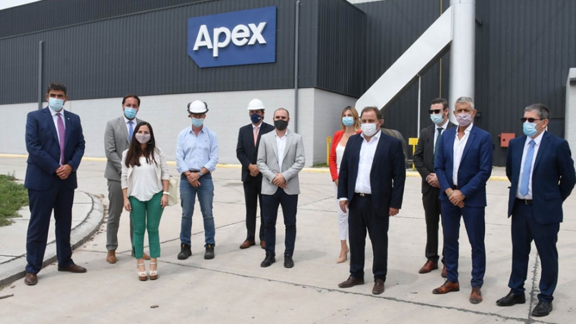Delegación de funcionarios visitó el Parque Industrial y el Pro Vida de Santa Rosa