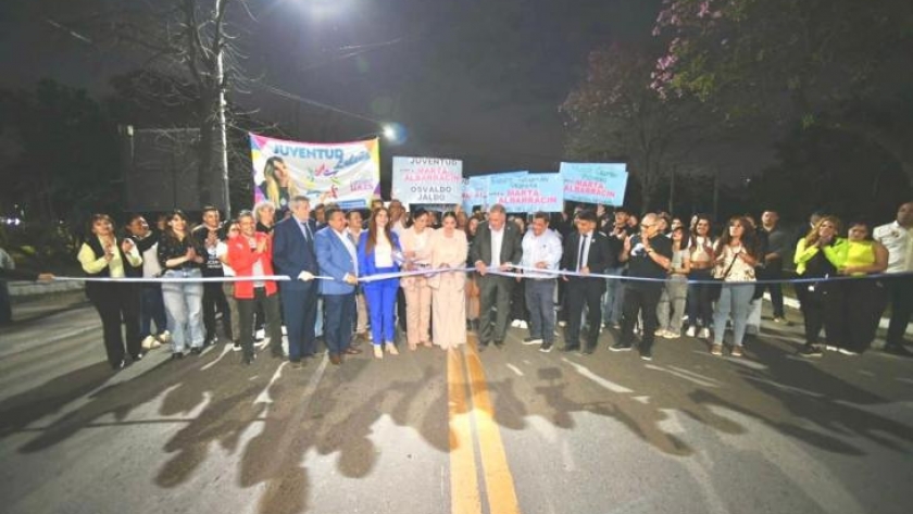 Osvaldo Jaldo inauguró obras de infraestructura en San Pablo y Lules con fuerte impacto en la comunidad