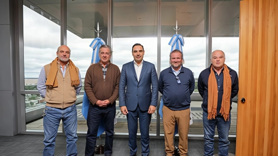 Valdés y Nicolás Pino fortalecen vínculos para impulsar el desarrollo del campo argentino