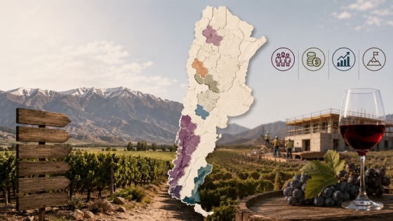Inversiones y desarrollo regional impulsan una nueva etapa para el vino argentino