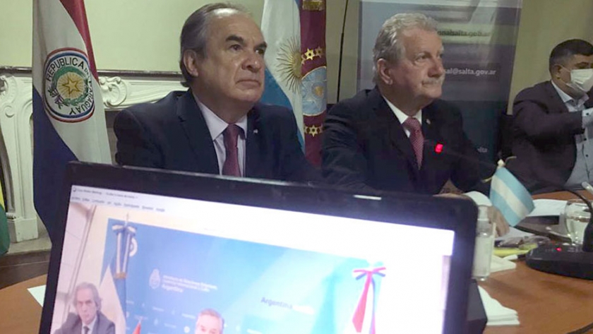 Salta participó en la apertura de la agenda de Integración Regional entre Argentina y Paraguay