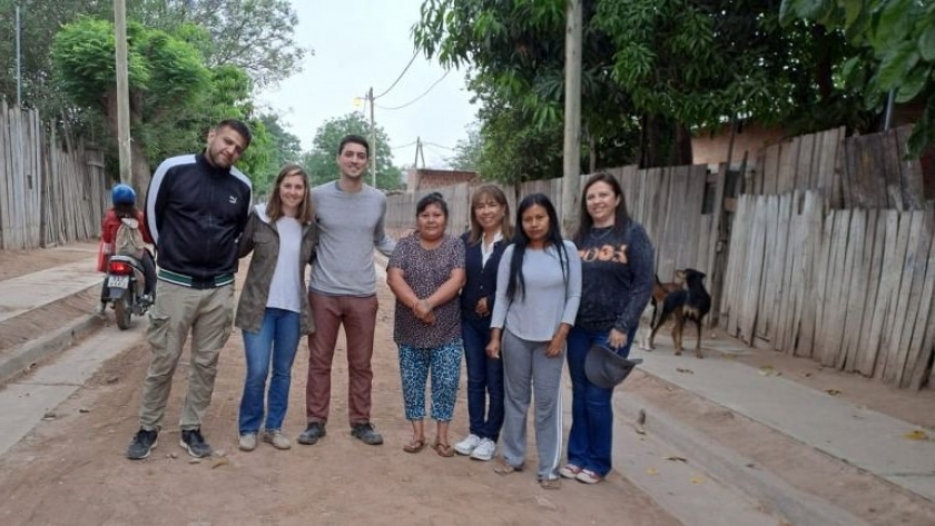 Supervisan el avance de obras en distintos barrios de Salta