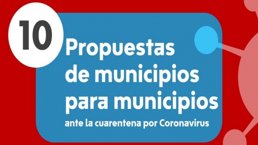 Propuestas de intervención de municipios a municipios durante la cuarentena
