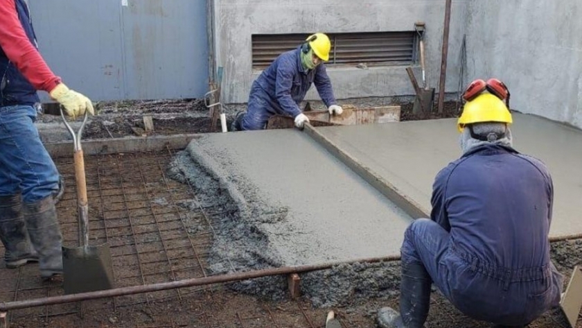 Avanza la obra de la estación reguladora de gas de la margen sur