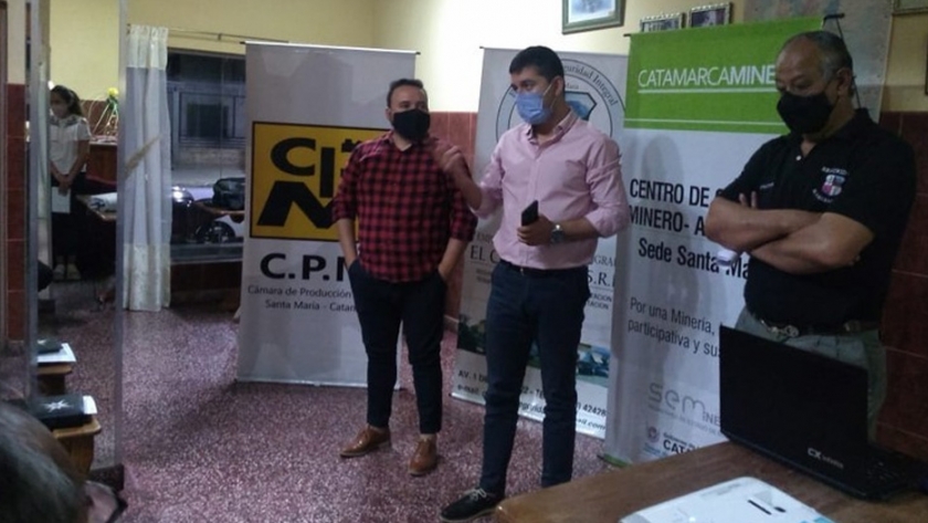 Minería organizó capacitación en Bioseguridad e Higiene