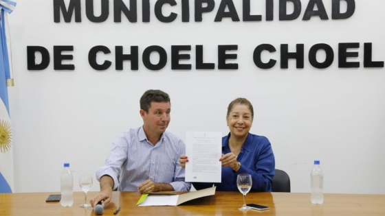 Suelo Urbano: se firmó el inicio de obra para 232 lotes de Choele Choel