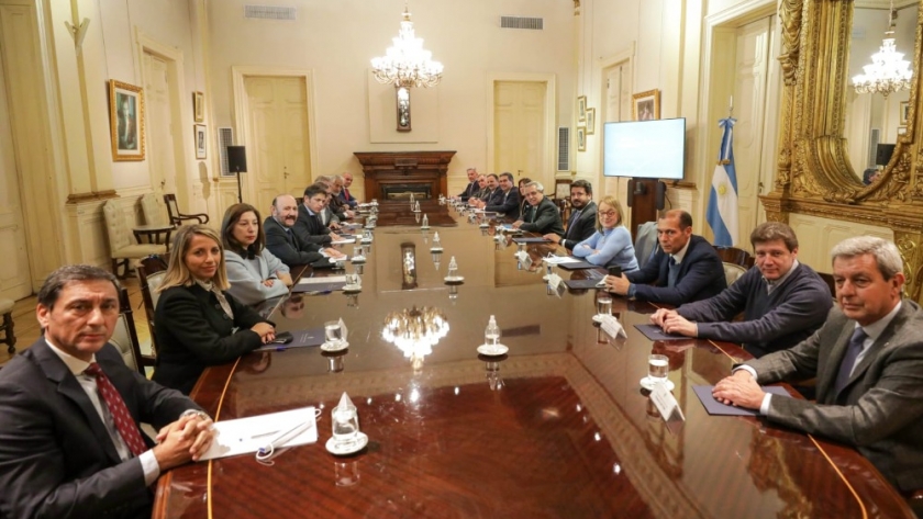 Quintela participó de la reunión convocada por el Presidente para avanzar en la ampliación de la Corte Suprema
