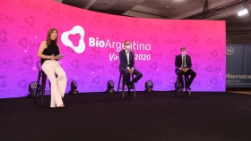 Salvarezza estuvo presente en la BioArgentina 2020