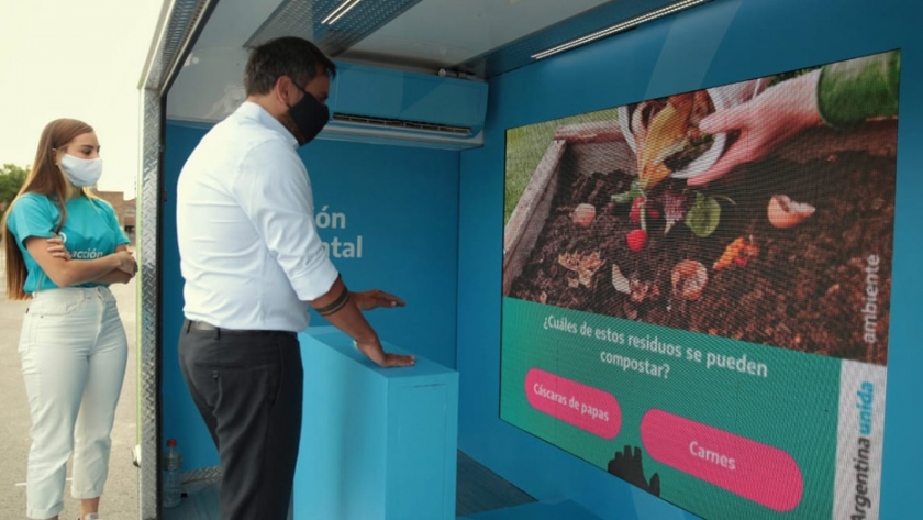Cabandié inició la campaña de concientización "La acción ambiental es ahora"