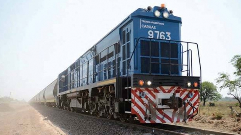 Ingresará el primer tren de carga a los puertos del Gran Rosario