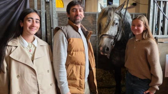 De la herencia familiar a Palermo: la historia del criador de Percherón