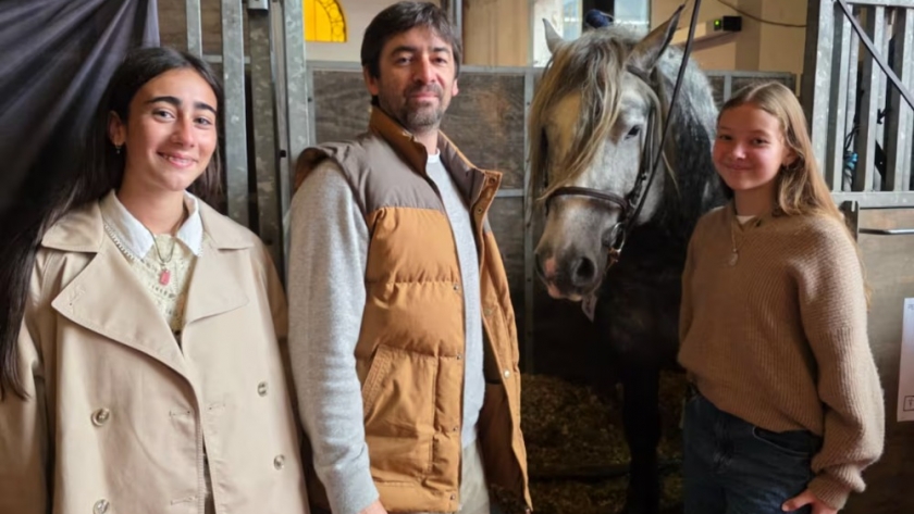 De la herencia familiar a Palermo: la historia del criador de Percherón