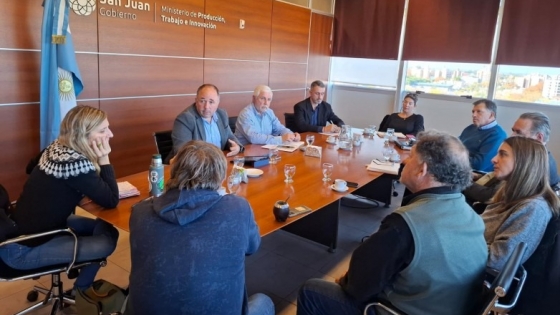 San Juan conforma la Mesa de Pasas para fortalecer el desarrollo vitivinícola provincial