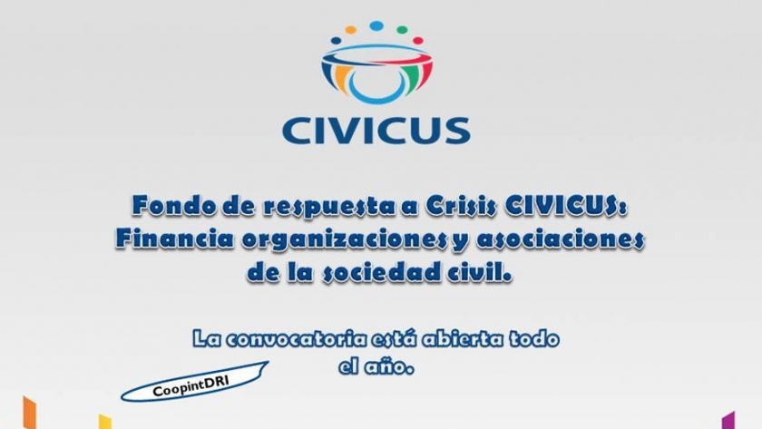 Fondo de Respuesta a Crisis CIVICUS: Financia organizaciones y asociaciones de la sociedad civil